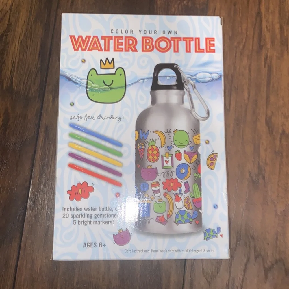 Color Your Own Water 💦 Bottle